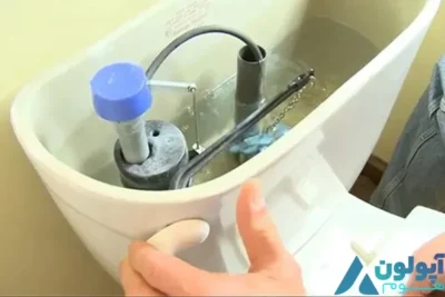 اتصال لوله آب به توالت فرنگی